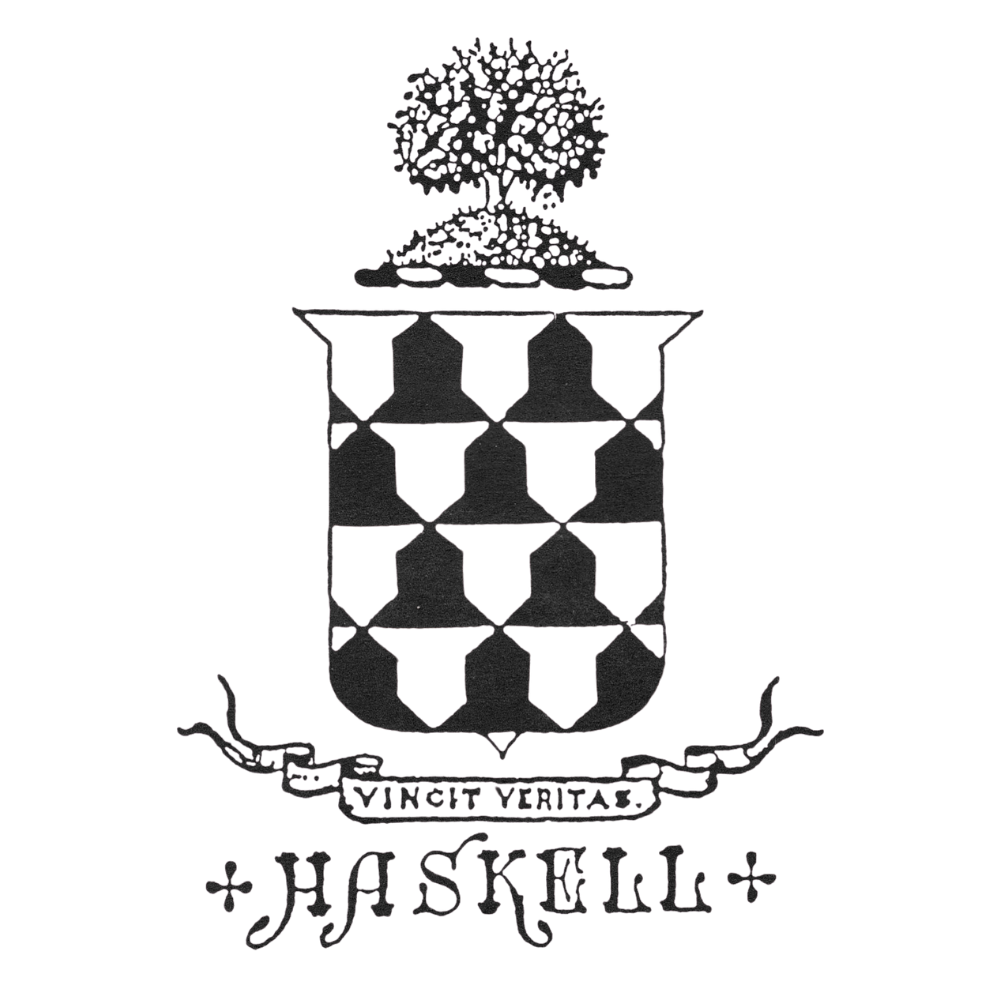 Haskell family crest